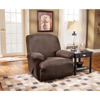 Sure Fit Stretch Leather Recliner Slipcover Multicolor   37162
