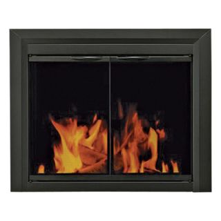 Pleasant Hearth Carlisle Fireplace Glass Door   For Masonry Fireplaces, Small,