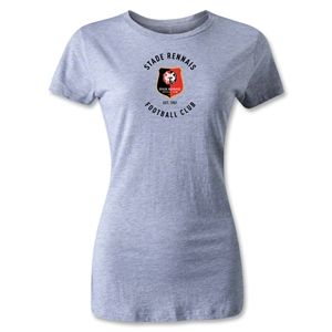 hidden Stade Rennais FC Womens T Shirt (Gray)