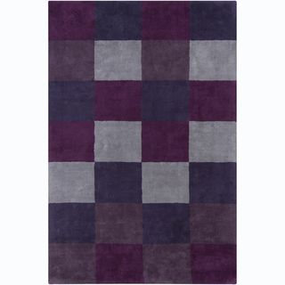 Mandara Hand tufted Geometric Wool Rug (4 X 6)