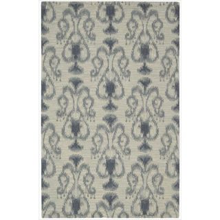 Nourison Hand tufted Siam Silver Rug (56 X 75)