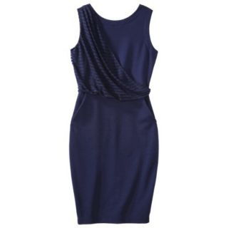 labworks Womens V Back Sleeveless Dress   Blue XL