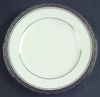 Noritake Ardmore Platinum Bread & Butter Plate, Fine China Dinnerware   White Sc