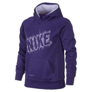 Nike KO Graphic 2.0 Pullover Girls Hoodie   Court Purple