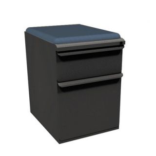 Marvel Office Furniture Zapf 2 Drawer Mobile Pedestal File Cabinet ZSMPBF19C