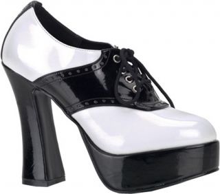 Womens Pleaser Dolly 94   Black/White Dress Shoes