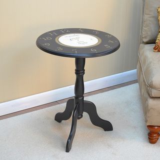 Winston Clock Face Accent Table