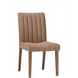 Valarie Cocoa Finish Dining Chairs (set Of 2)