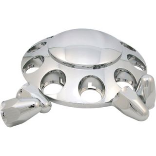 Trux Accessories Front Hubcap   Includes Nut Covers, Model# THUB FRP33