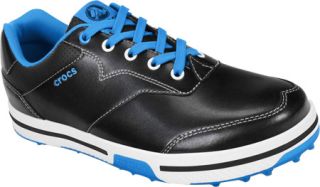 Mens Crocs Preston II Golf   Black/Ocean Lace Up Shoes