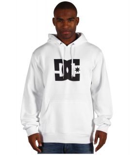DC Star Pullover Fleece Hoodie Mens Sweatshirt (White)