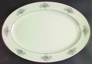 Lenox China Beacon Hill (Older) 16 Oval Serving Platter, Fine China Dinnerware