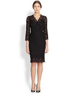 Dolce & Gabbana Lace Dress   Black