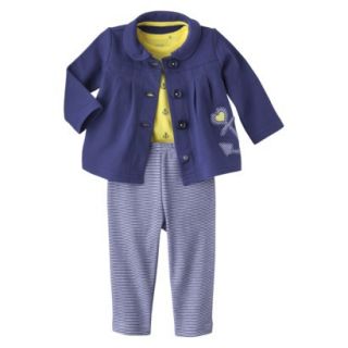 Just One YouMade by Carters Newborn Girls 3 Piece Cardigan Set   Yellow 18 M