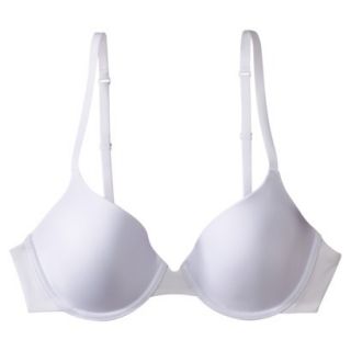 Gilligan & OMalley Womens Favorite Lightly Lined Demi Bra   True White 32C