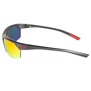Under Armour Zone Ii Performance Sunglasses (Satin carbon rimless frameStyle SportModel 8600050060641Frame PlasticLens Orange lenses with multiflectionTemples Three point grip adds another layer of comfort for premium fitEyewear collection Under Arm