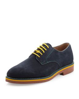 Jay Suede Lace Up Oxford, Navy