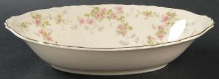Syracuse Stansbury 10 Oval Vegetable Bowl, Fine China Dinnerware   Federal Shap
