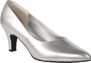 Womens Pleaser Divine 420W   Silver PU High Heels