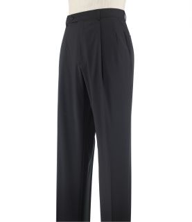 Signature Tailored Fit Wool Pleated Trousers Extended Sizes JoS. A. Bank