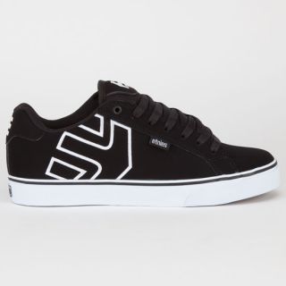 Fader Vulc Mens Shoes Black/White/Gum In Sizes 9.5, 11, 12, 10, 10.5, 13