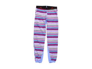 Hot Chillys Kids Micro Fleece Print Bottom Girls Clothing (Purple)