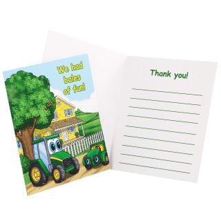 Johnny Tractor Thank You Notes