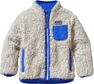 Infants/Toddlers Patagonia Retro X Jacket   Natural/Viking Blue Bomber Jackets