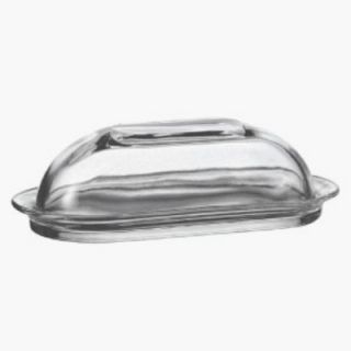 Anchor Presence Butter Dish With Cover, Glass