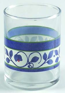 Pfaltzgraff Orleans Glassware Votive Candleholder, Fine China Dinnerware   Blue