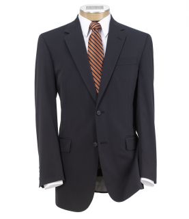 Tropical Blend 2 Button Suit with Pleated Trousers JoS. A. Bank Mens Suit