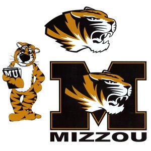 Missouri Tigers 12x12 Multipack Magnet