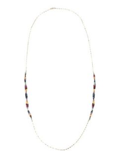 Vivid Twisted Sapphire Necklace