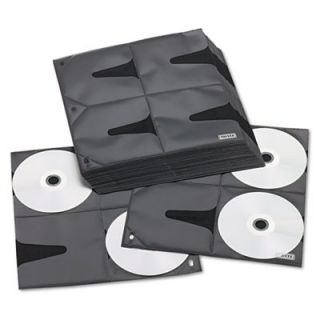Vaultz Two Sided CD Refill Pages for Three Ring Binder
