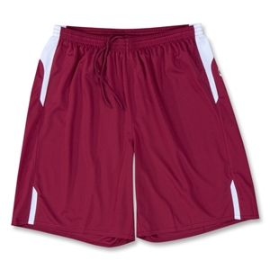 Xara Continental Womens Soccer Shorts (Maroon/Wht)