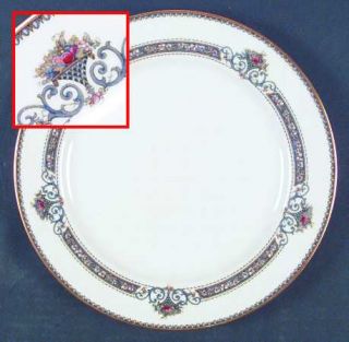 Noritake Crestwood Dinner Plate, Fine China Dinnerware   Vases With Fruit, Flora