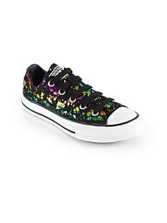 Converse Girls Stretch Lace Slip On Sneakers   Black