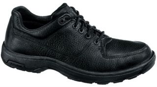 Mens Dunham Waterproof Milled Leather 8000BK   Black Walking Shoes
