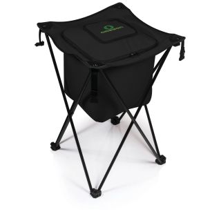 Picnic Time University Of Oregon Ducks Sidekick Portable Cooler (BlackMaterials Polyester; PVC liner and drainage spout; steel frameDimensions Opened 18.5 inches Long x 18.5 inches Wide x 27.8 inches HighDimensions Closed 8 inches Long x 8 inches Wide 
