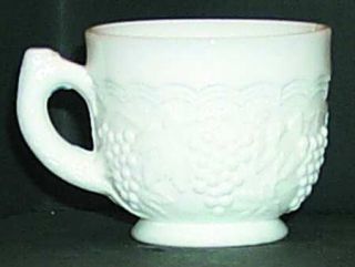 Imperial Glass Ohio Vintage Grape Milk Glass Punch Cup   Milk Glass,Grape Design