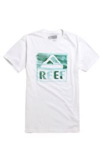 Mens Reef Tee   Reef Stroke Folk T Shirt