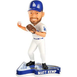 Los Angeles Dodgers Matt Kemp Forever Collectibles Pennant Base Bobble
