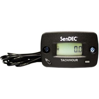 Surface Mount Hour Meter with Tachometer, Model 806 100 1032 by SenDec