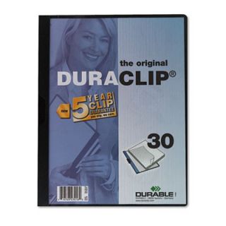 Durable Vinyl DuraClip Report Cover w/Clip