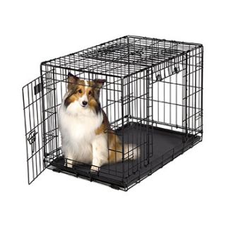 Ovation Trainer Double Door Dog Crate, 30 (30.9 L X 19.9 W X 21.5 H)