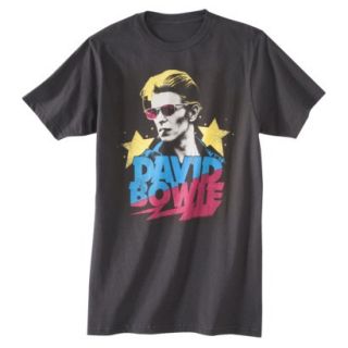 Mens David Bowie Starman Graphic Tee   Coal L
