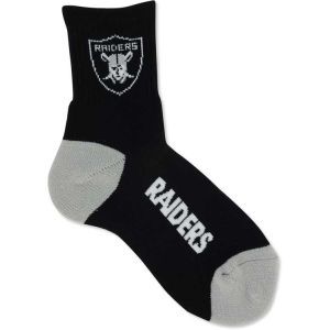 Oakland Raiders For Bare Feet Ankle TC 501 Med Sock