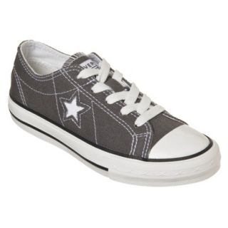 Kids Converse One Star Oxford   Charcoal 1.0