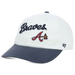 Atlanta Braves 47 Brand MLB Womens Beth Cap