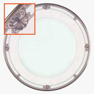 Noritake Chavot Gold Dinner Plate, Fine China Dinnerware   Bone China, Brown Scr